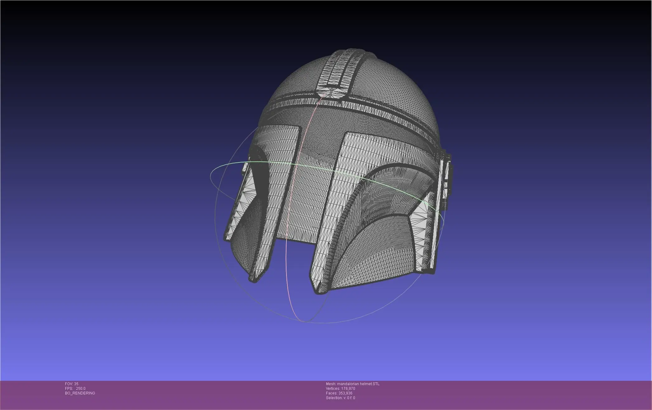 Star Wars Mandalorian Helmet