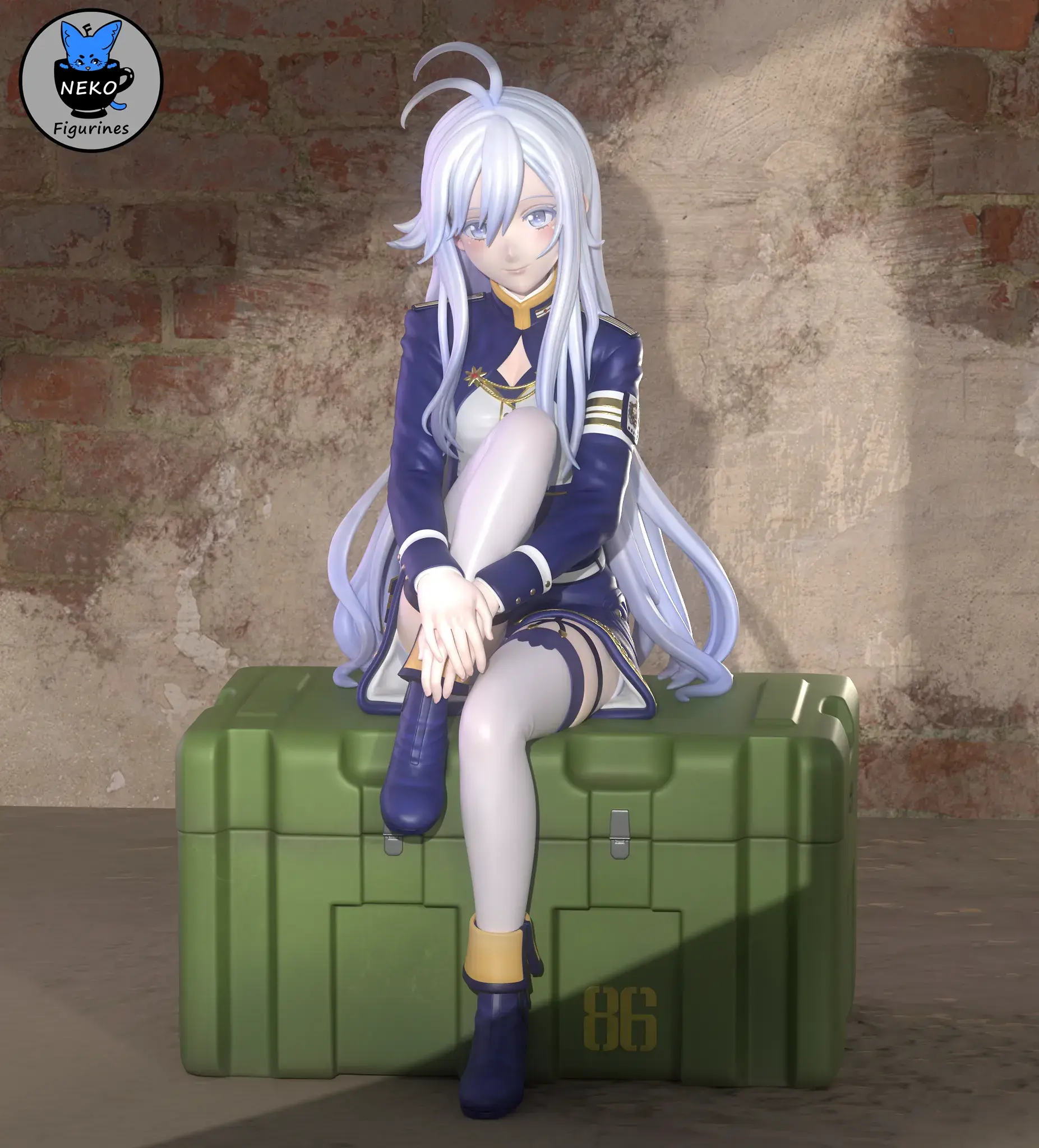 Vladilena Milize - 86 Anime Figure for 3D Printing | 3D models