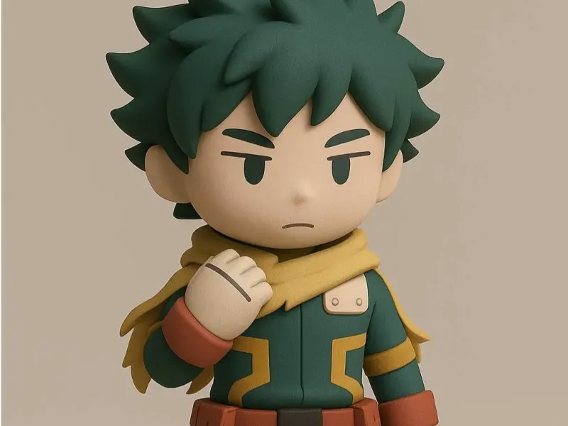 Chibi Deku Mini Figure