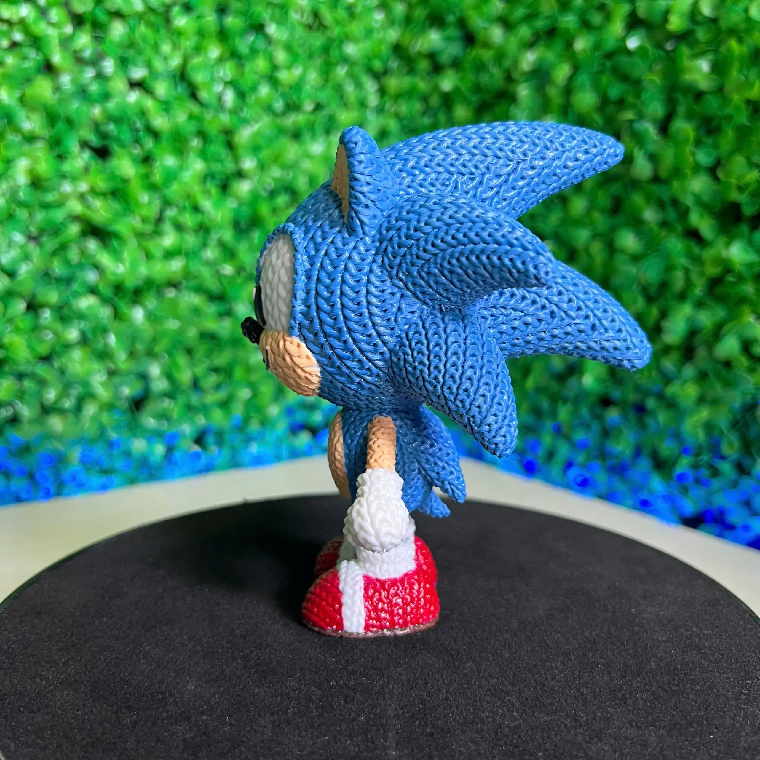 Sonic Knitted - Crochet - STL & 3mf Multicolor