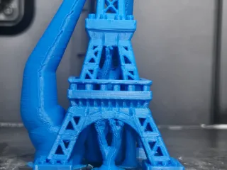 Style bloc tour eiffel