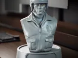 Terminator 2 - Busto motorizado de T1000 policía - Terminator 2-0