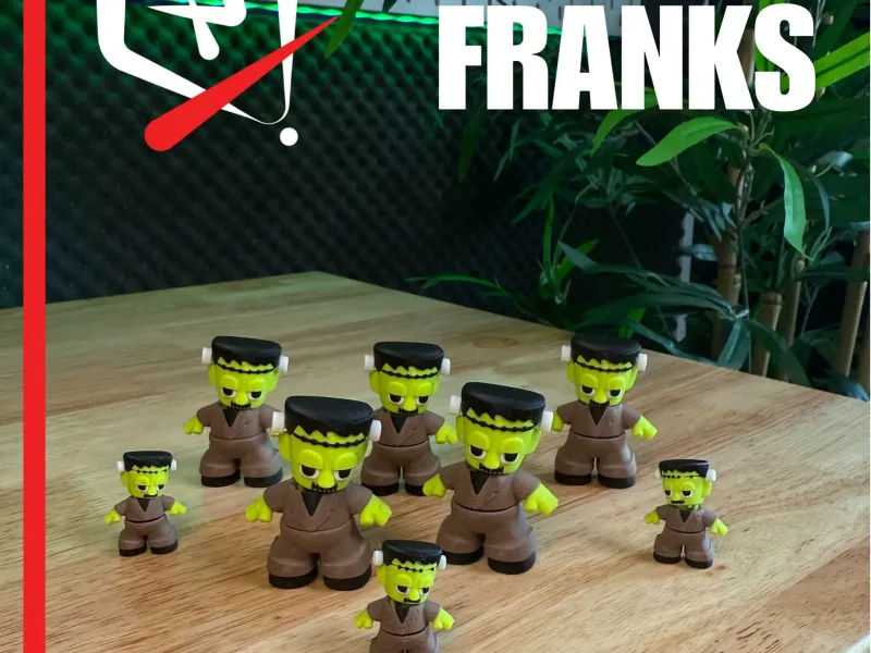 🟩⚡ Eklemli Franklar — Masanız İçin Bir Canavar Yürüyüşü
