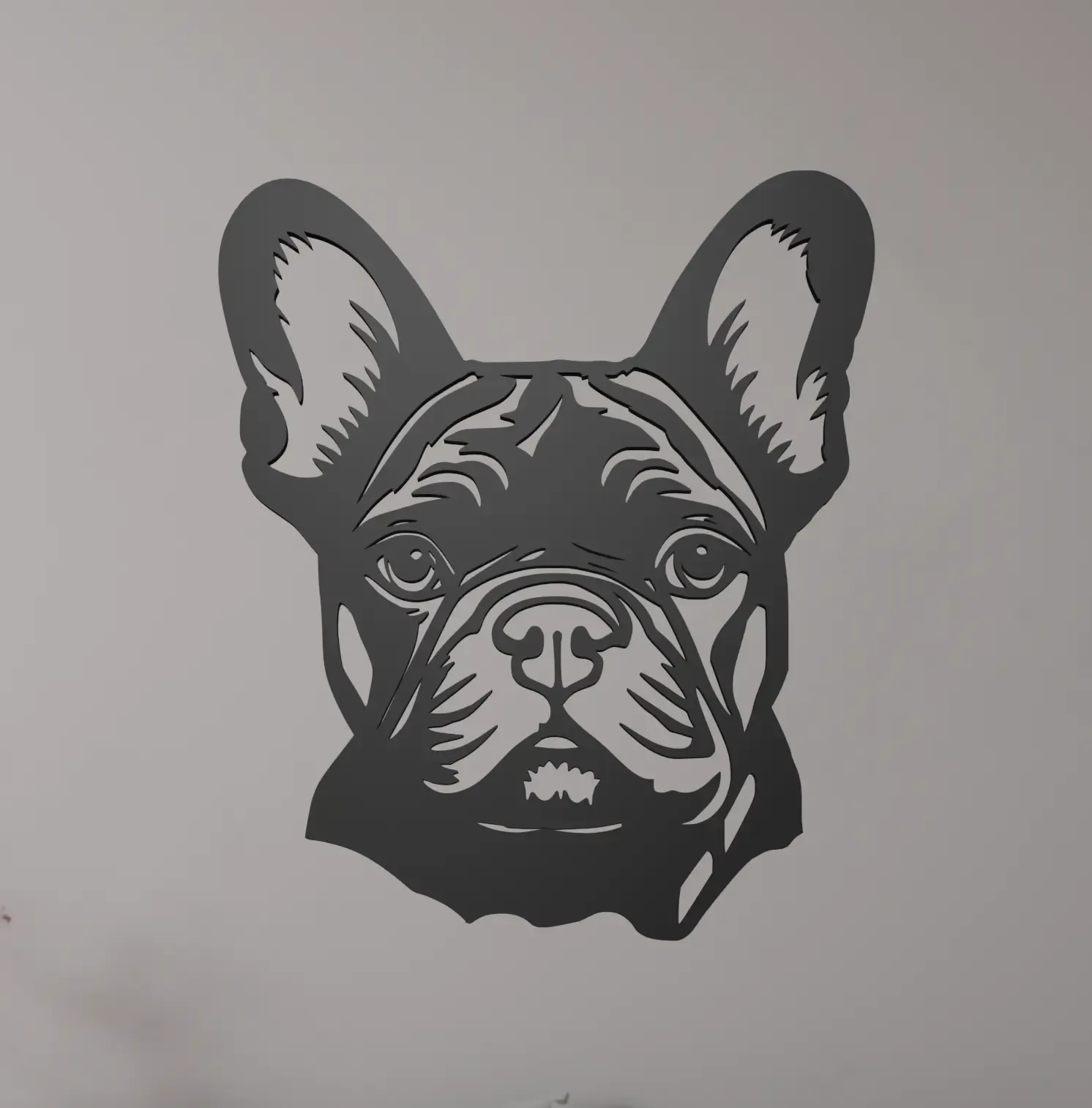 French Bulldog Portrait Wall Art