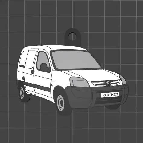 Peugeot Partner Keychain