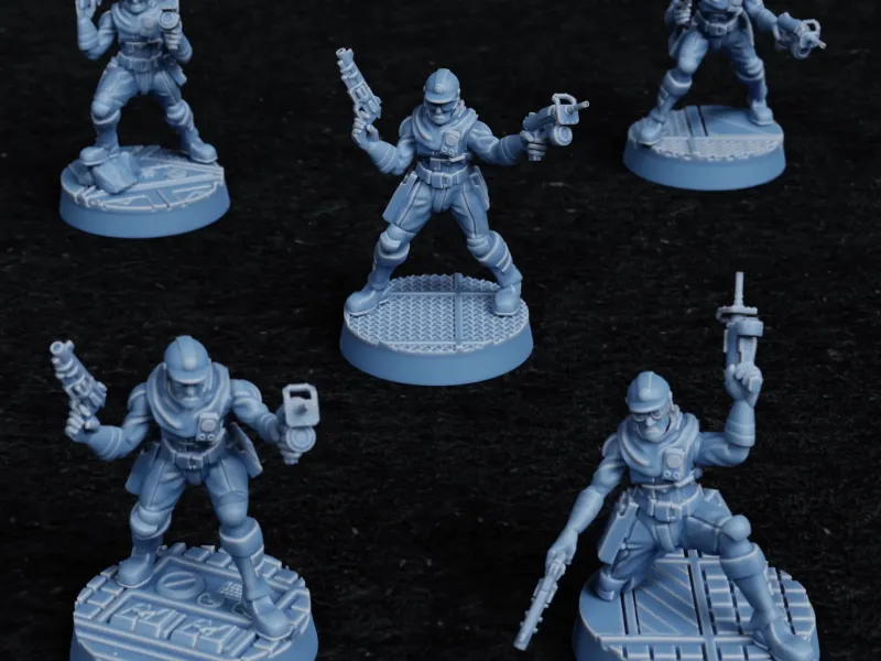 Combineers Ranged - human engineers ranged (Accell Union)