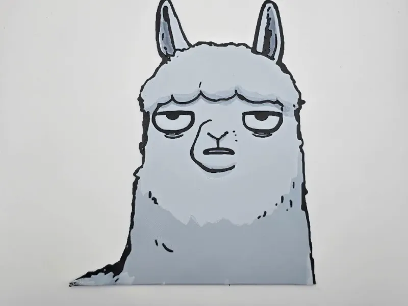 Lama blasé