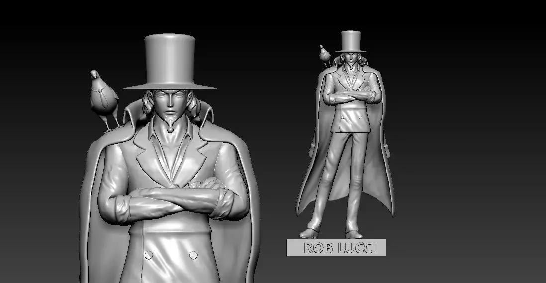 ROB LUCCI - ONE PIECE - 3D MODEL