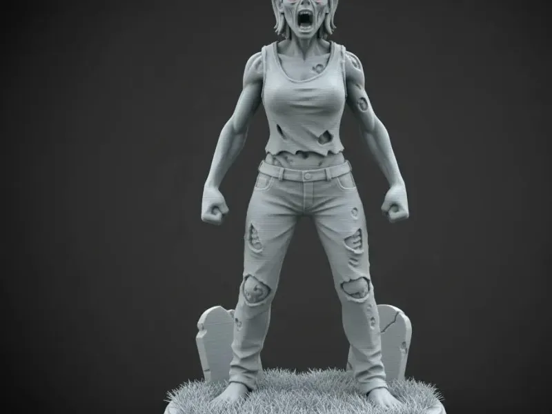 Halloween Zombie Frau