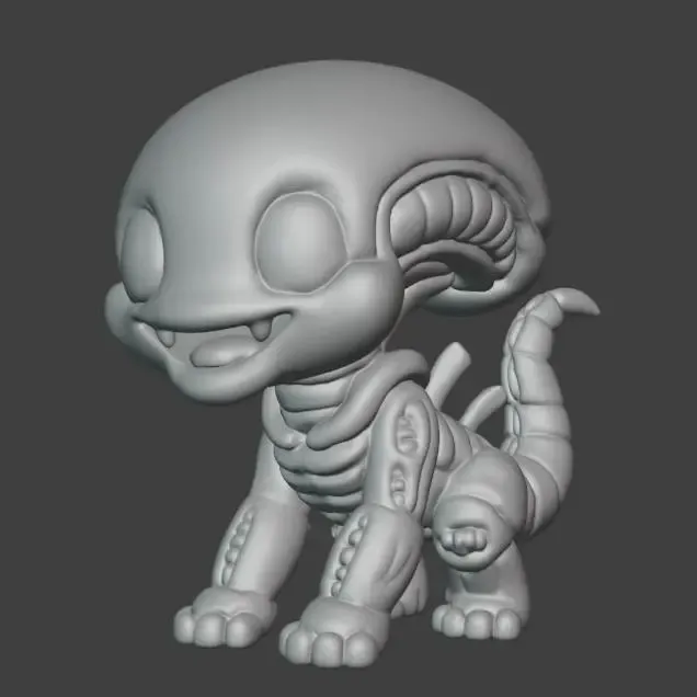 Kiddies Alien Fan Design