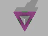 Mobile Holder  Beautiful Triangular Shaape-3