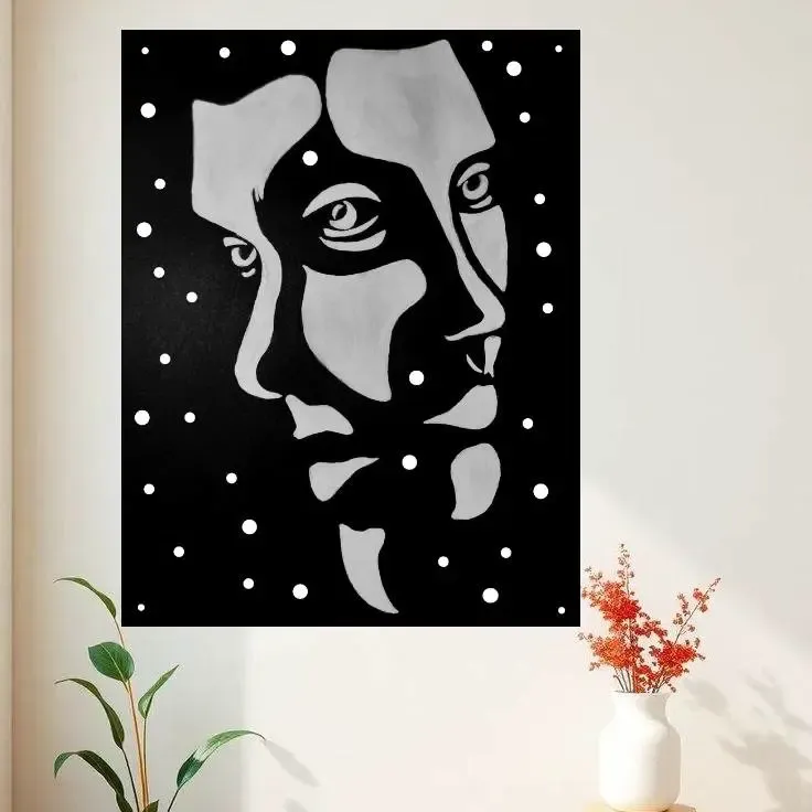 two faces decor