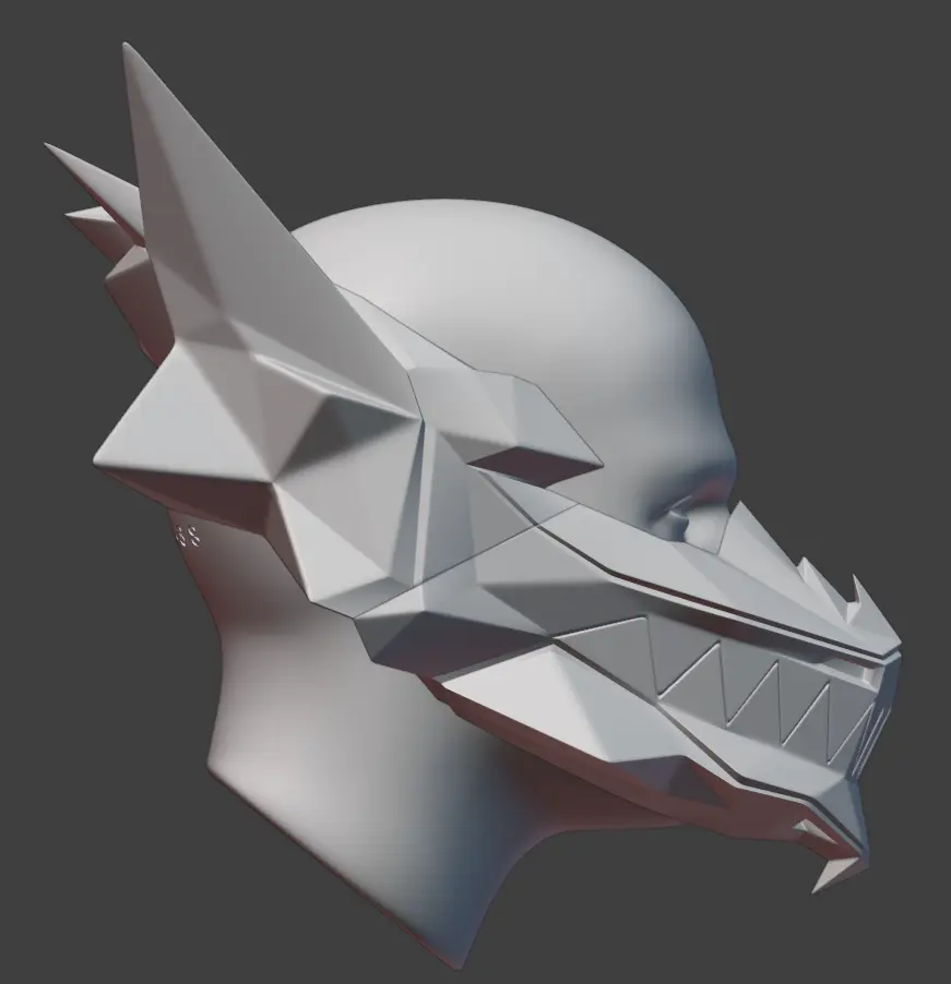 Máscara de Dragón Mecha