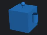 Oldschool Robot head-0
