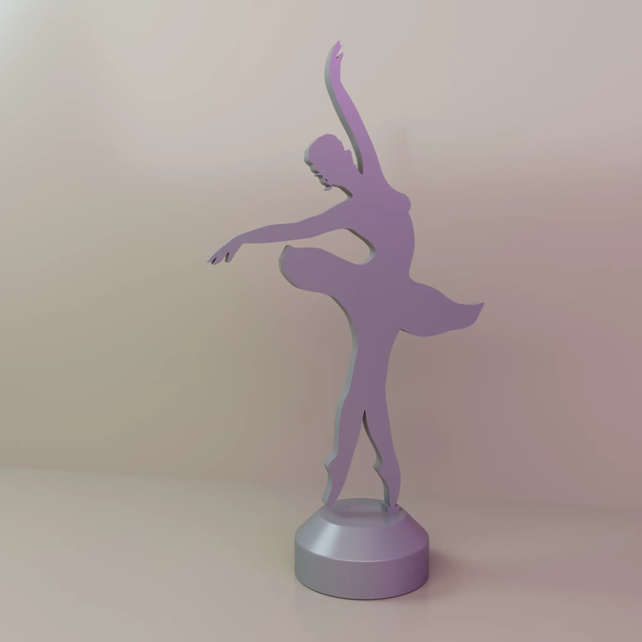 BALLERINA DANCER, DECORATION, DESK DECORATION