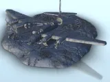 Airplane carcass of crashed Petlyakov Pe-8 - WW2 terrain-0