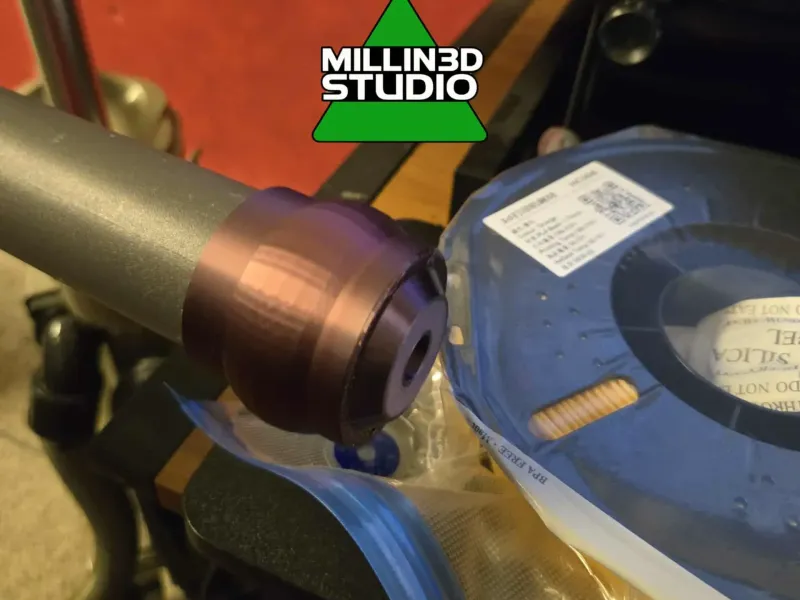 Shop Vac Hose adapter for Vacuum Bags for Spools of Filament
