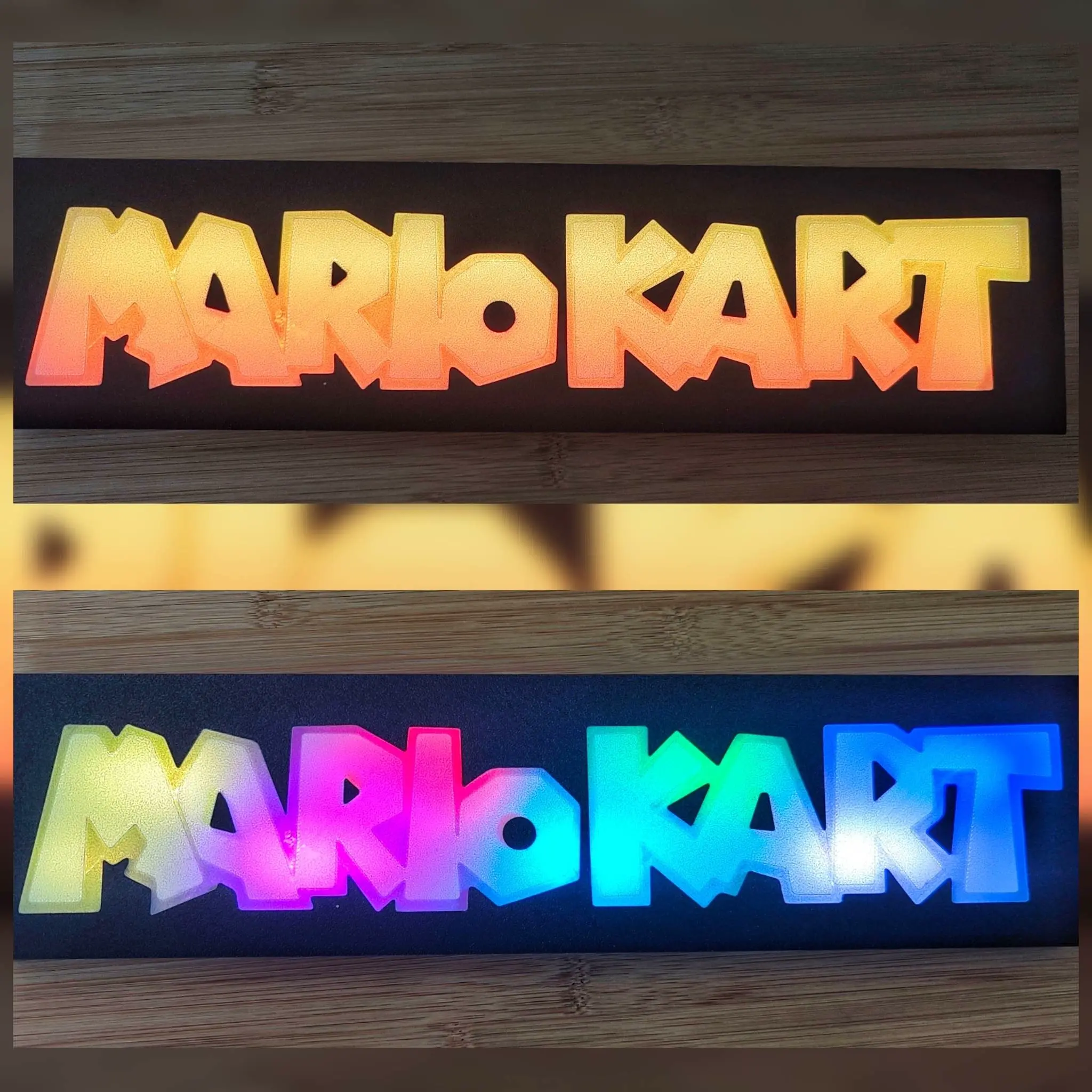 Mario Kart Led lamp