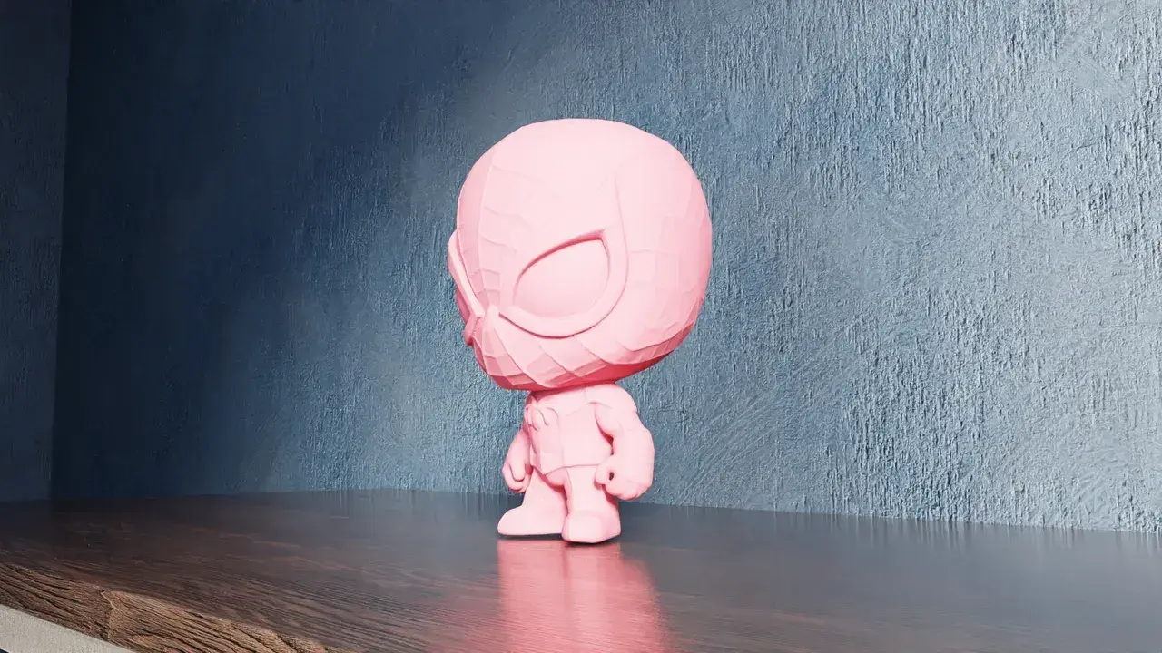 3D Printer Files | 3MF File | Spiderman Chibi – Stylized Marvel Web ...