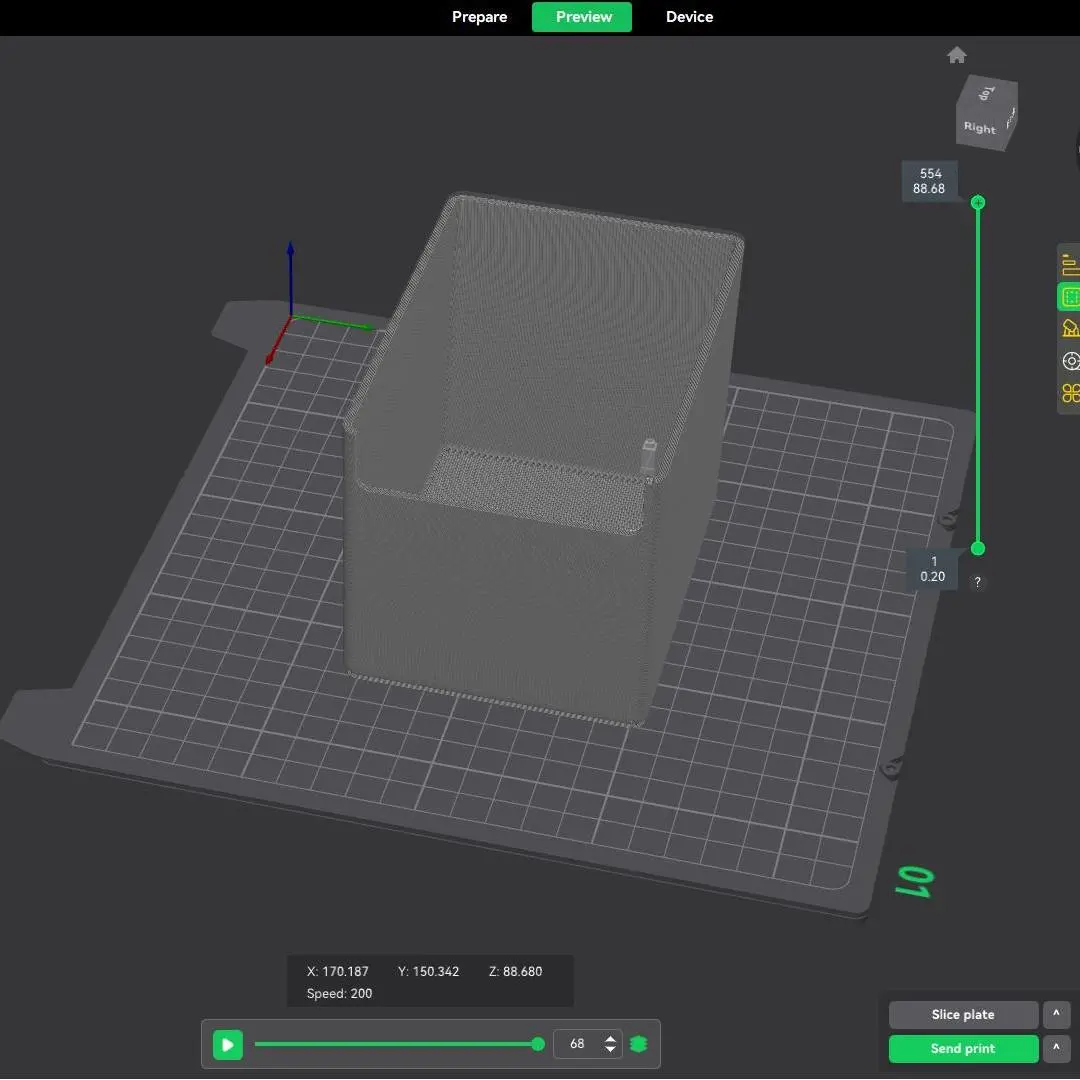 Jura J5 model - container for coffee machine