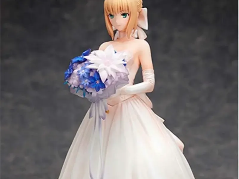Saber - Fate/Stay Night - robe de mariée anime