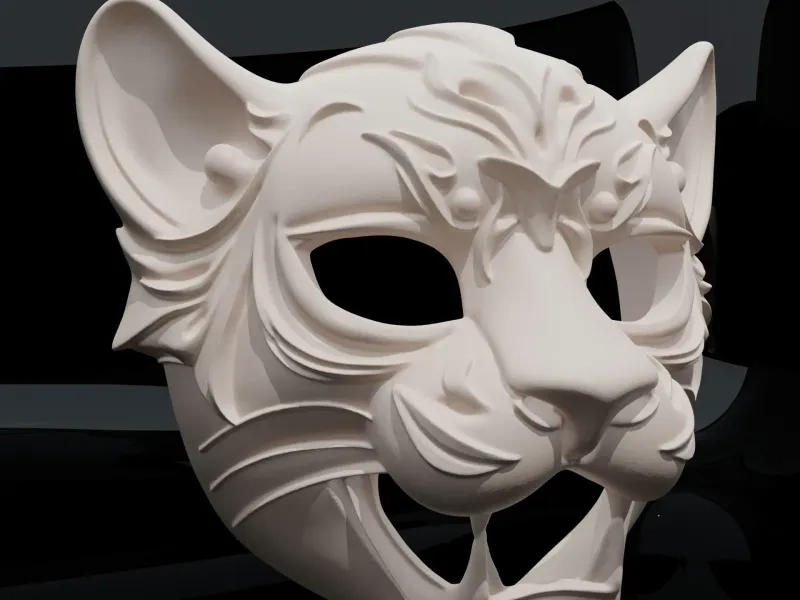 Black Panther Masker 3D Print STL – Superheld Cosplay