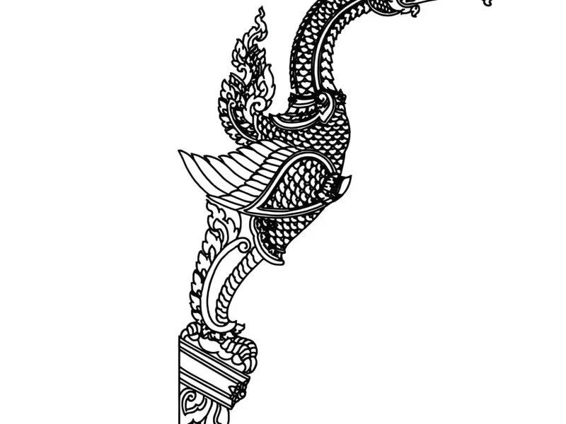 Asian Bird Wall Piece