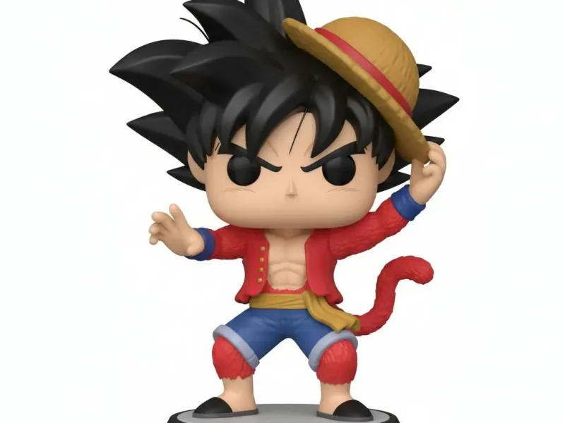 Funko Pop - Goku SSJ 4 X Luffy