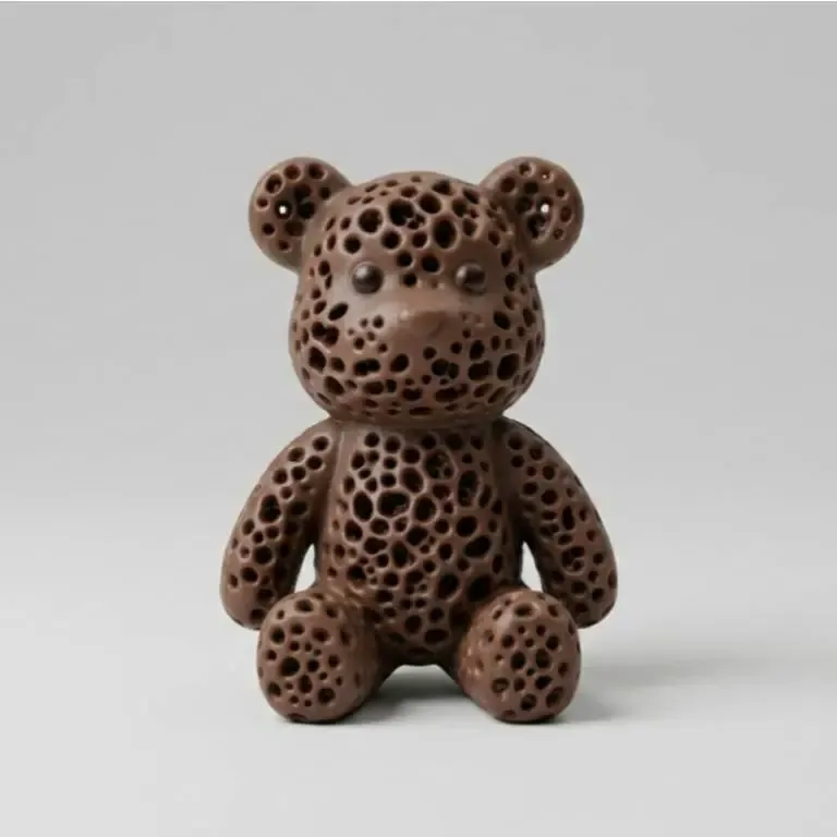 Trypophobic bear