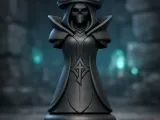 Queen Lich Chess Piece-0