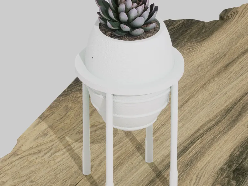 COMBO OF 6 FLOWER POTS MODELS FOR 3D PRINTING, #A4