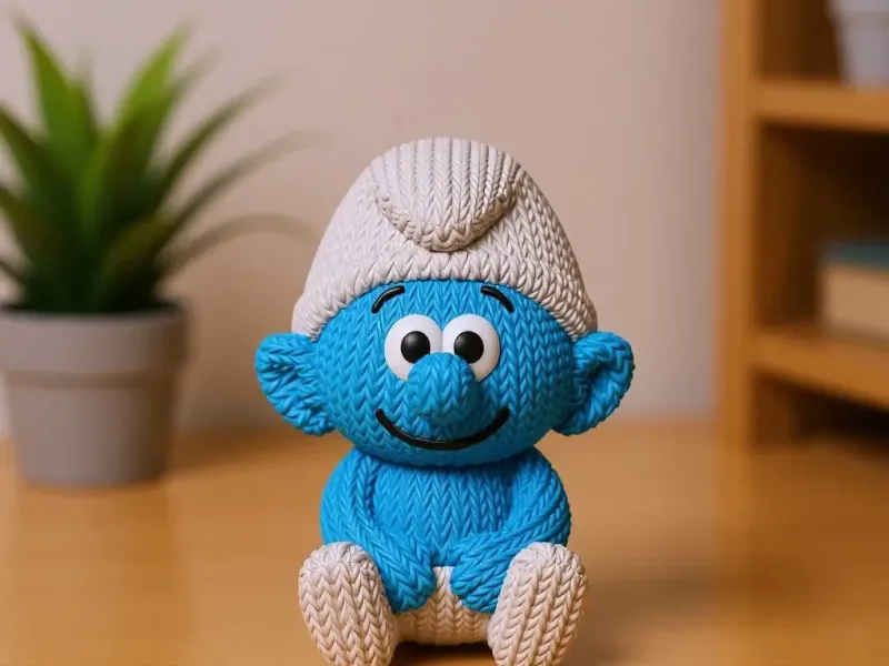 The Smurfs - Smurf Knitted - Crochet