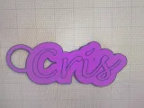 Llavero nombre Cris-1