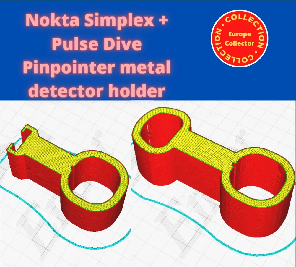 NOKTA SIMPLEX + PULSE DIVE PINPOINTER METAL DETECTOR HOLDER