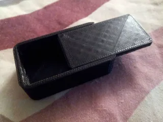 simple slide type box with rounded corners 