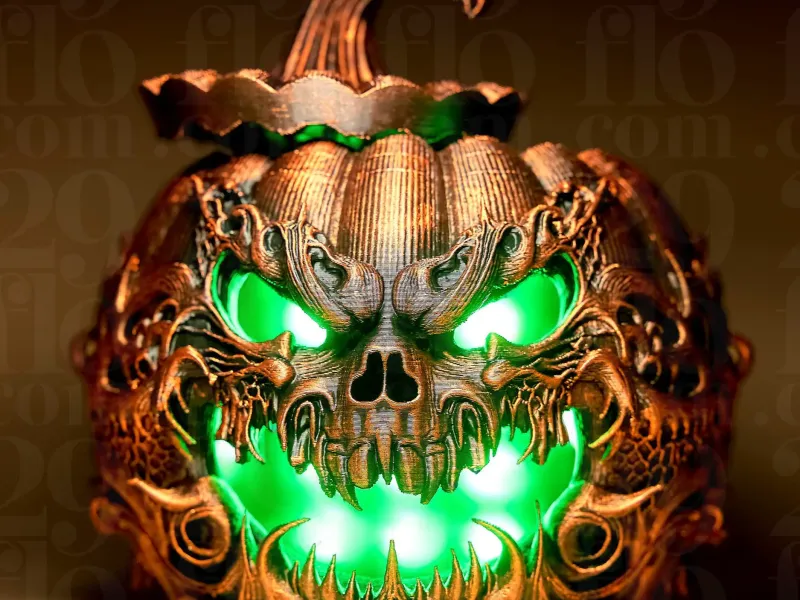 Halloween Griezelige Pompoen #2