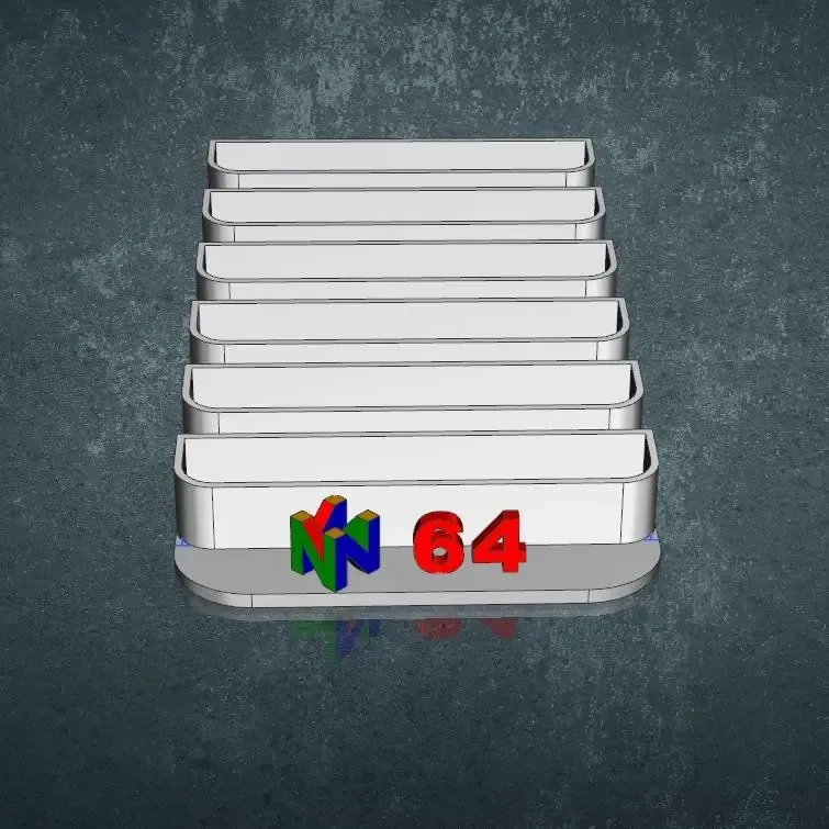 Rangement jeux Nintendo 64