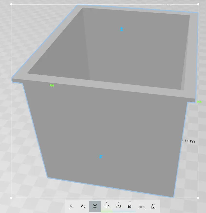 small parts container  for Fridge door