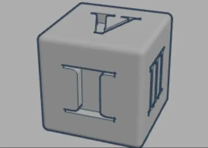 D6 Romen Numerals