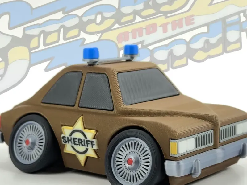 Tooned 1977 Pontiac LeMans (Smokey and the Bandit)