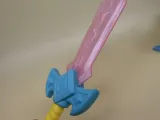 Espada, espada para bebés, armas para bebés, modelo, piezas separadas y coloreadas-2