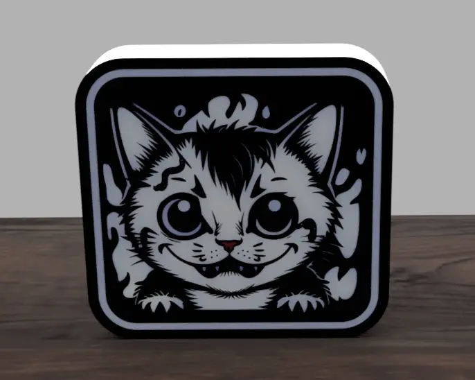 Gatto horror Lightbox