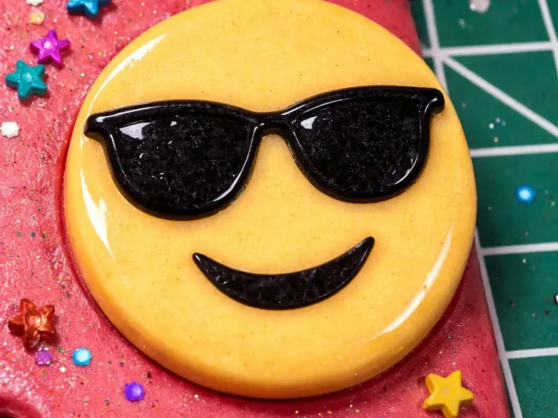 Sunglass Emoji Croc Jibbitz