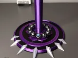Black Panther Helmet Stand - 3D Printable Display-2