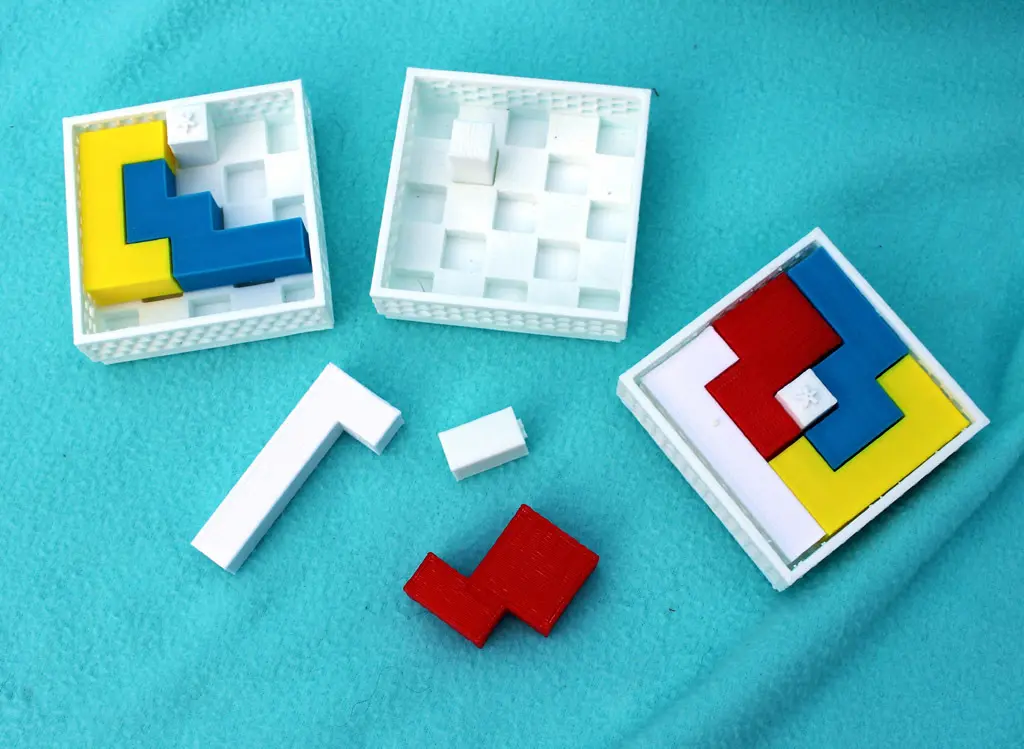 Two Simple Hexomino Puzzles