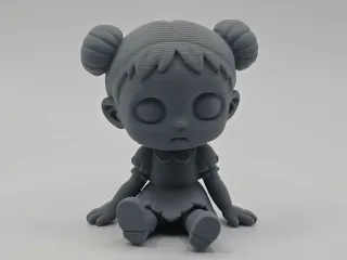Spooky Doll Figurine/Keychain
