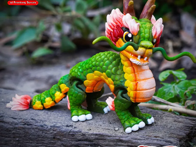 IMPRIMARE ÎN LOC FLEXI CHINEZ DRAGON