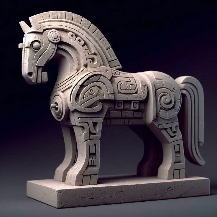 Year of the Horse Mayan Horse