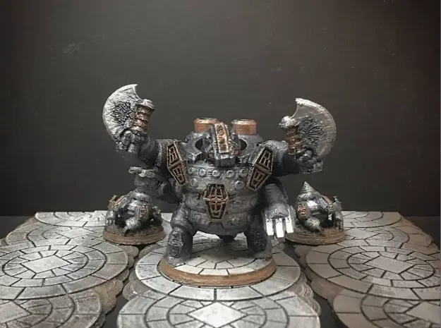 Netherforge Dassenkoning (28mm/Heroïsche schaal)