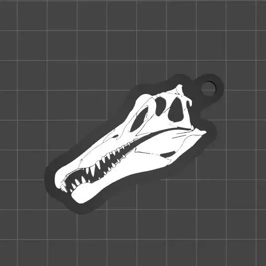 SPINOSAURUS KEYCHAIN !